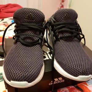 Adidas cloudform running shoes.